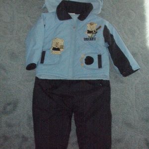 Winter jacket & romper for 1-1.5 y.o.Read (#EV703)